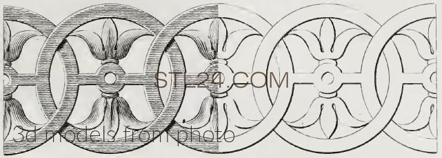Фризы (FRIESE_1364 -  | 3D model 3DSMAX / OBJ / STL) 3D модель для ЧПУ станка